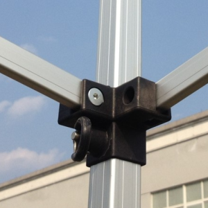 Sliding fitting for corner pole 2 way 37 mm