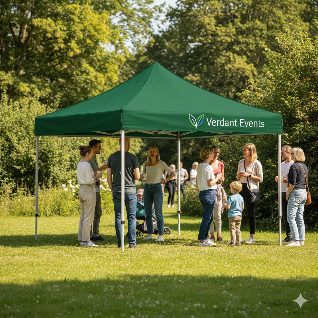 Stand Up Folding Tent Complete 3x3m Economy