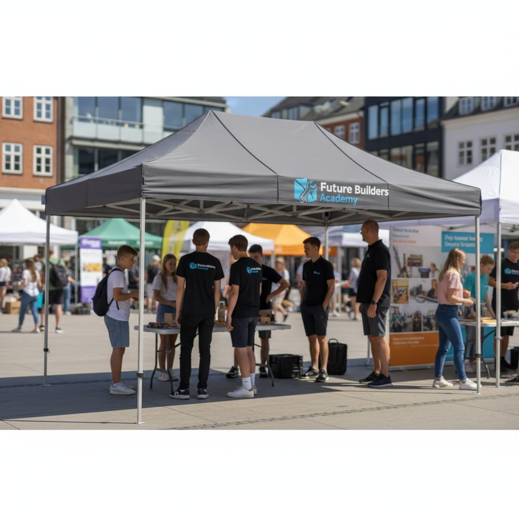 Stand Up Folding Tent Complete 3x4.5m Premium