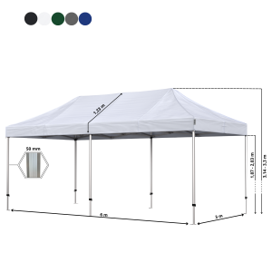 Stand Up Folding Tent Complete 3x6m Premium Pro