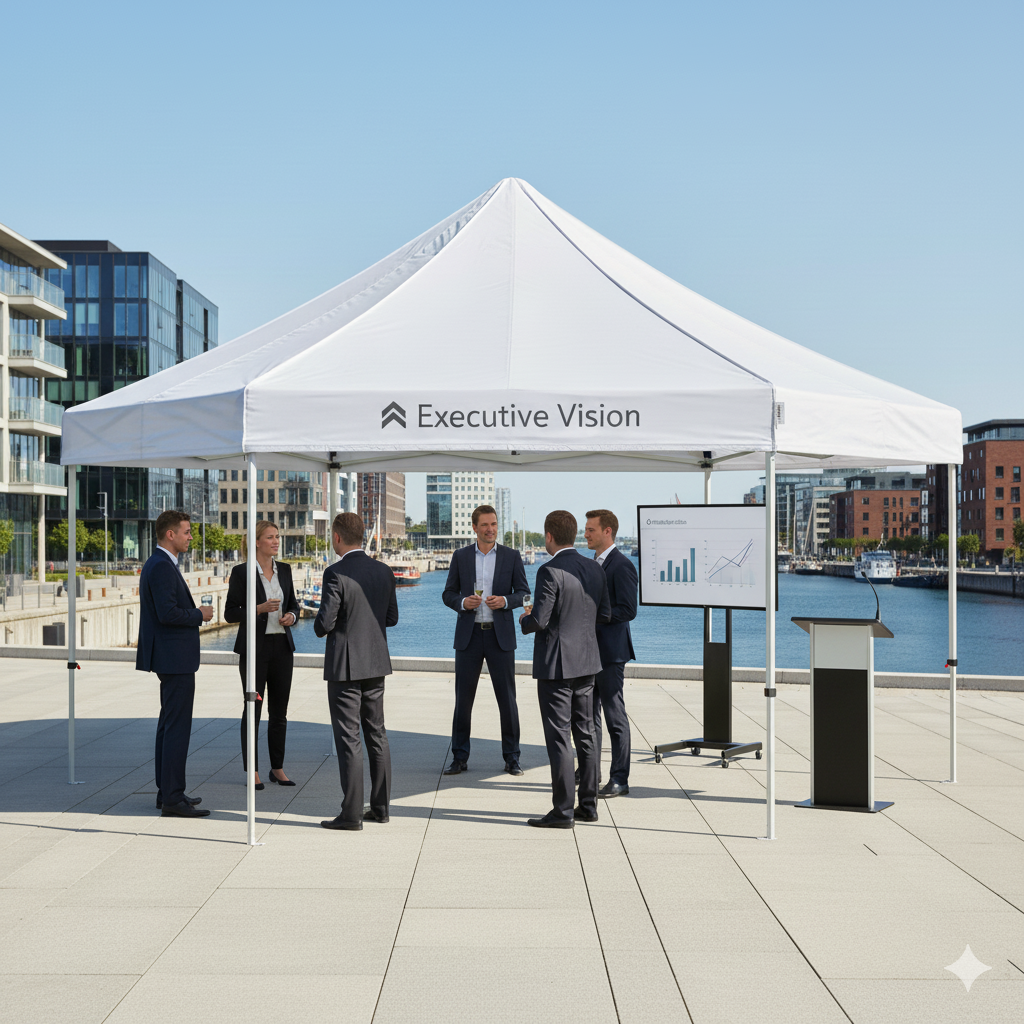 Stand Up folding tent Complete 6-sided, Premium Pro