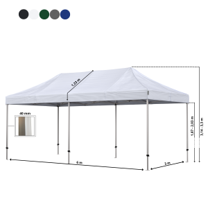 Stand Up folding tent Complete 3x6m Premium Plus